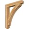Ekena Millwork Thorton Craftsman Rough Sawn Bracket, Western Red Cedar, 6"W x 42"D x 48"H BKT06X42X48THR04RWR - alternate 1